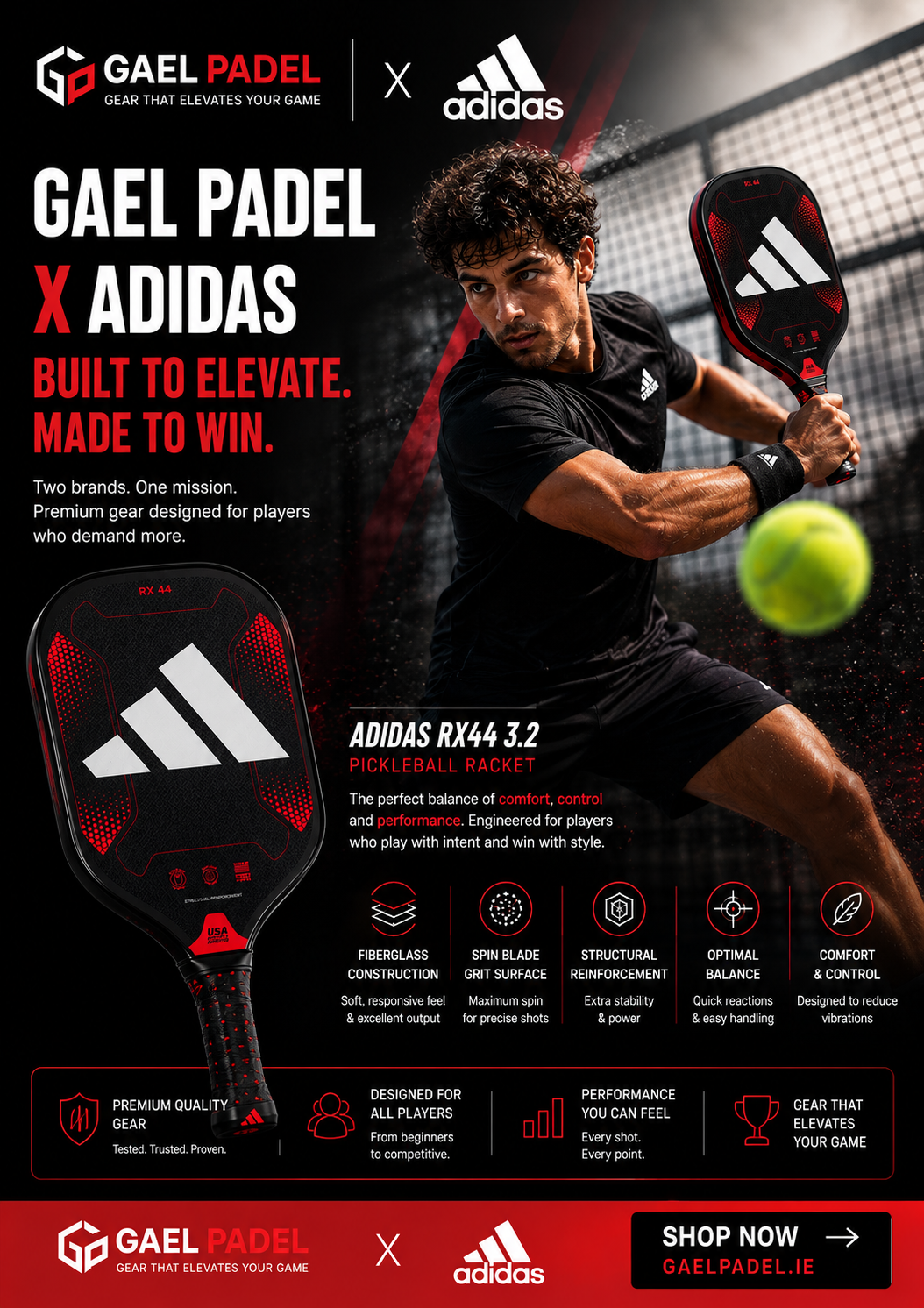 Adidas RX44 3.2 – Play Decisively 🎾