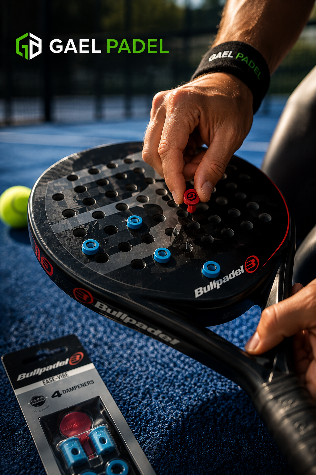 Gael Padel Ease-Vibe Dampeners – 3 Colours