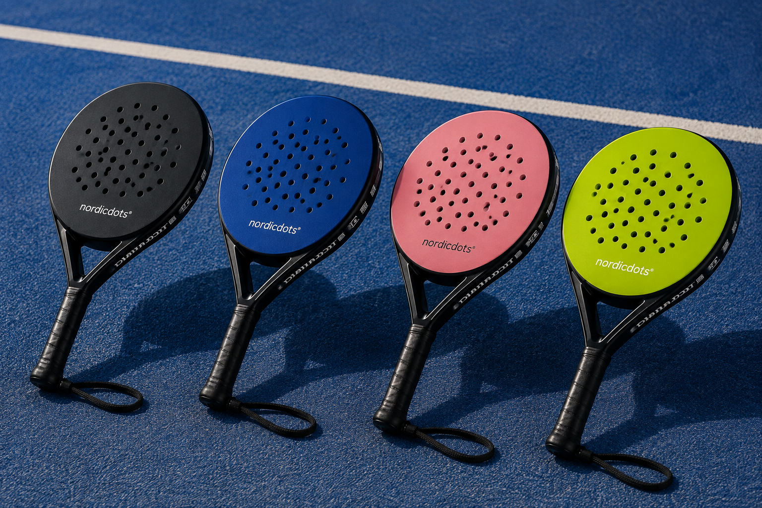 Nordicdots Fiesta Series – Matte Black 🎾