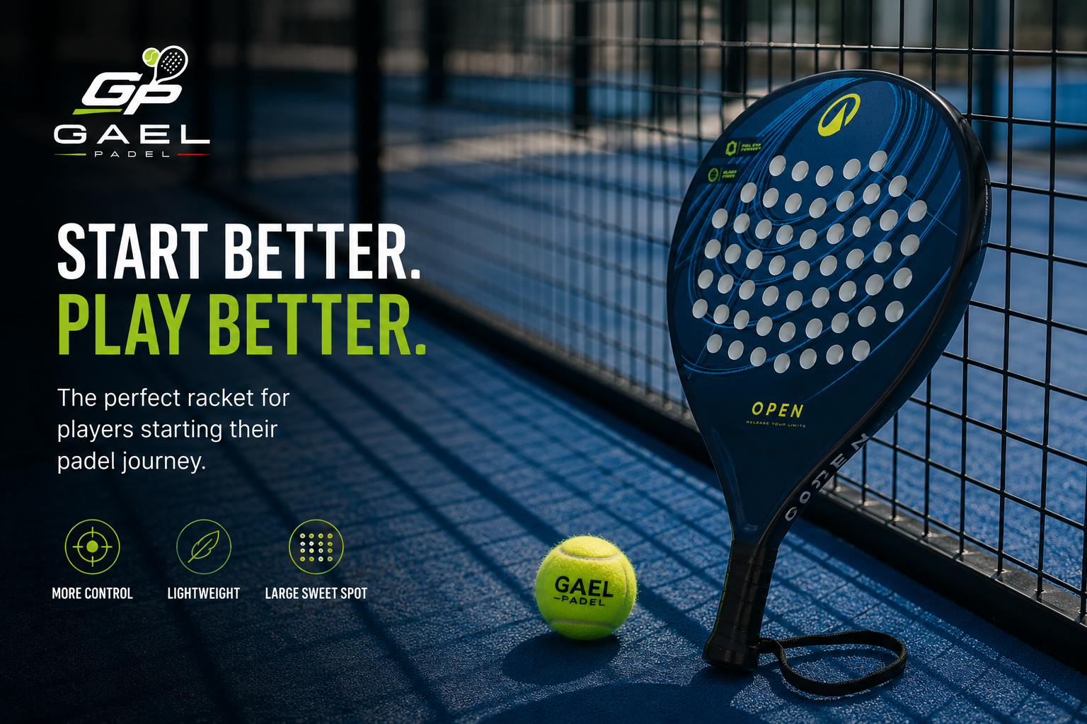 Kuikma PR Open Padel Racket