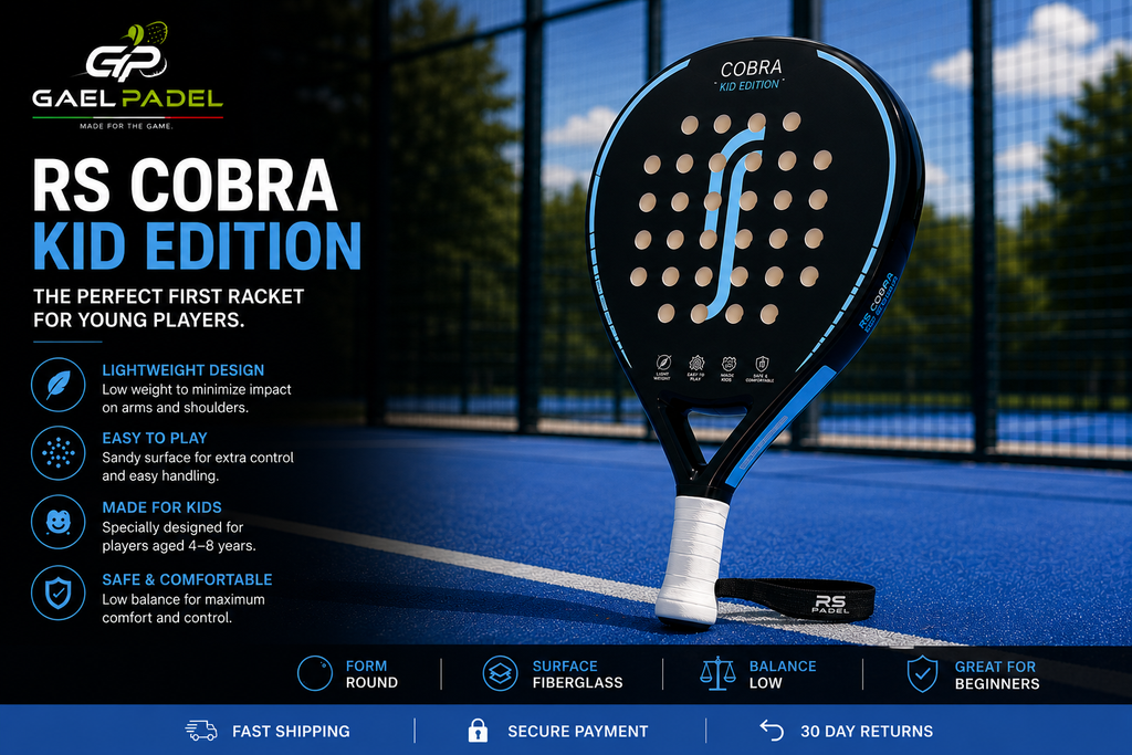 RS Cobra Kid Edition Padel Racket – Blue