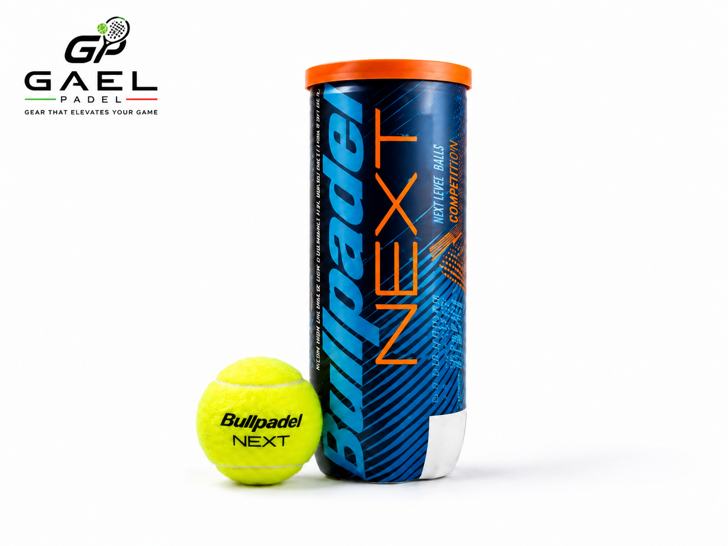 Bullpadel Next Padel Balls – High Speed & Durability