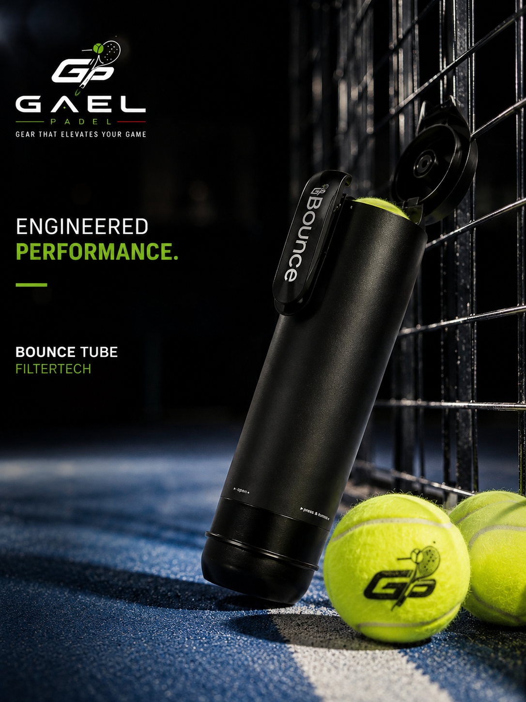 Bounce Tube Padel Ball Preserver – FilterTech
