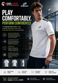Bullpadel Motril Hueso T-Shirt – Lightweight Performance
